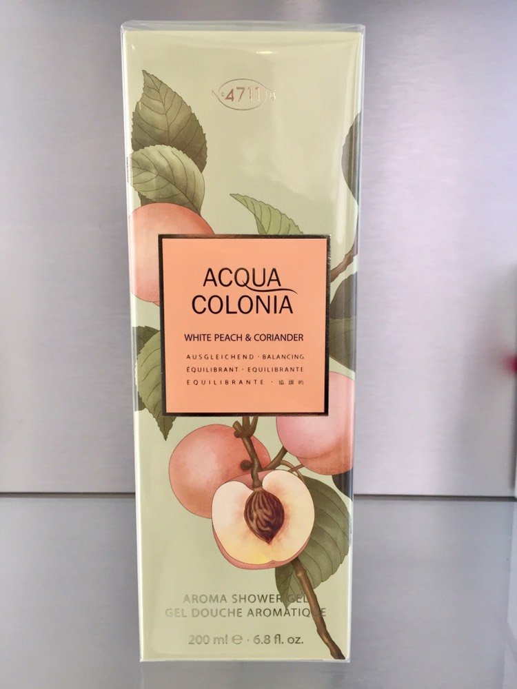 4711 Acqua Colonia WHITE PEACH & CORIANDER, Aroma Shower Gel - 200ml - 4711 