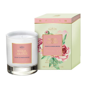 Scented Candle Peony & Sandalwood - 180gr - 4711 ONLINE