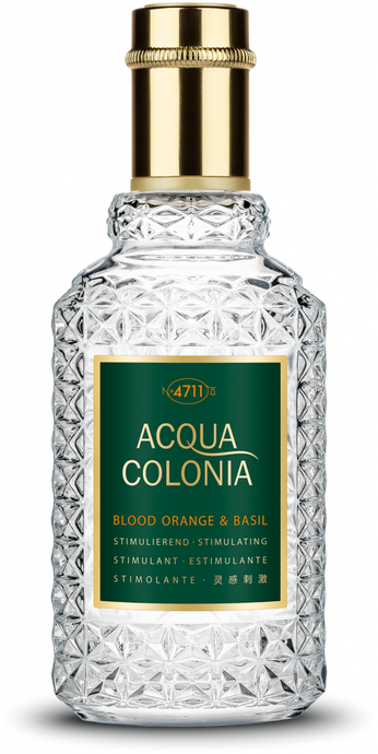 4711 Acqua Colonia, BLOOD ORANGE & BASIL - 50ml - 4711 ONLINE